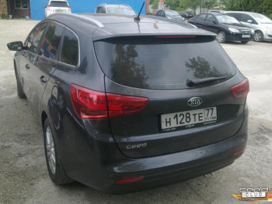 киа сид dark gun metal фото